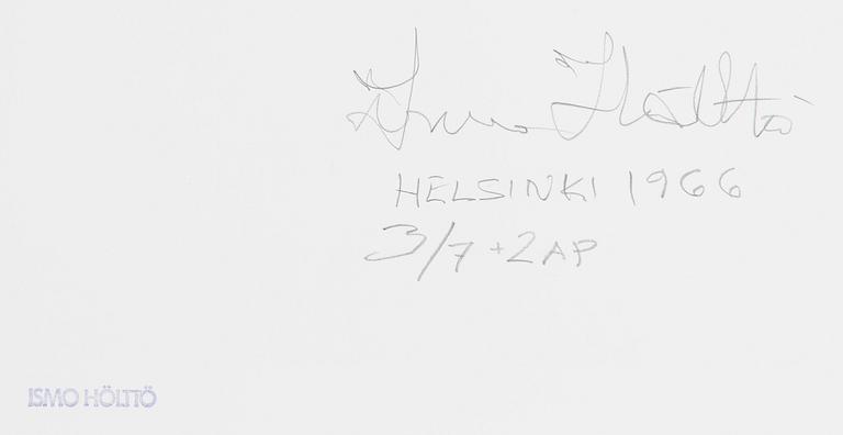 Ismo Hölttö, "Bus Terminal, Helsinki 1965".