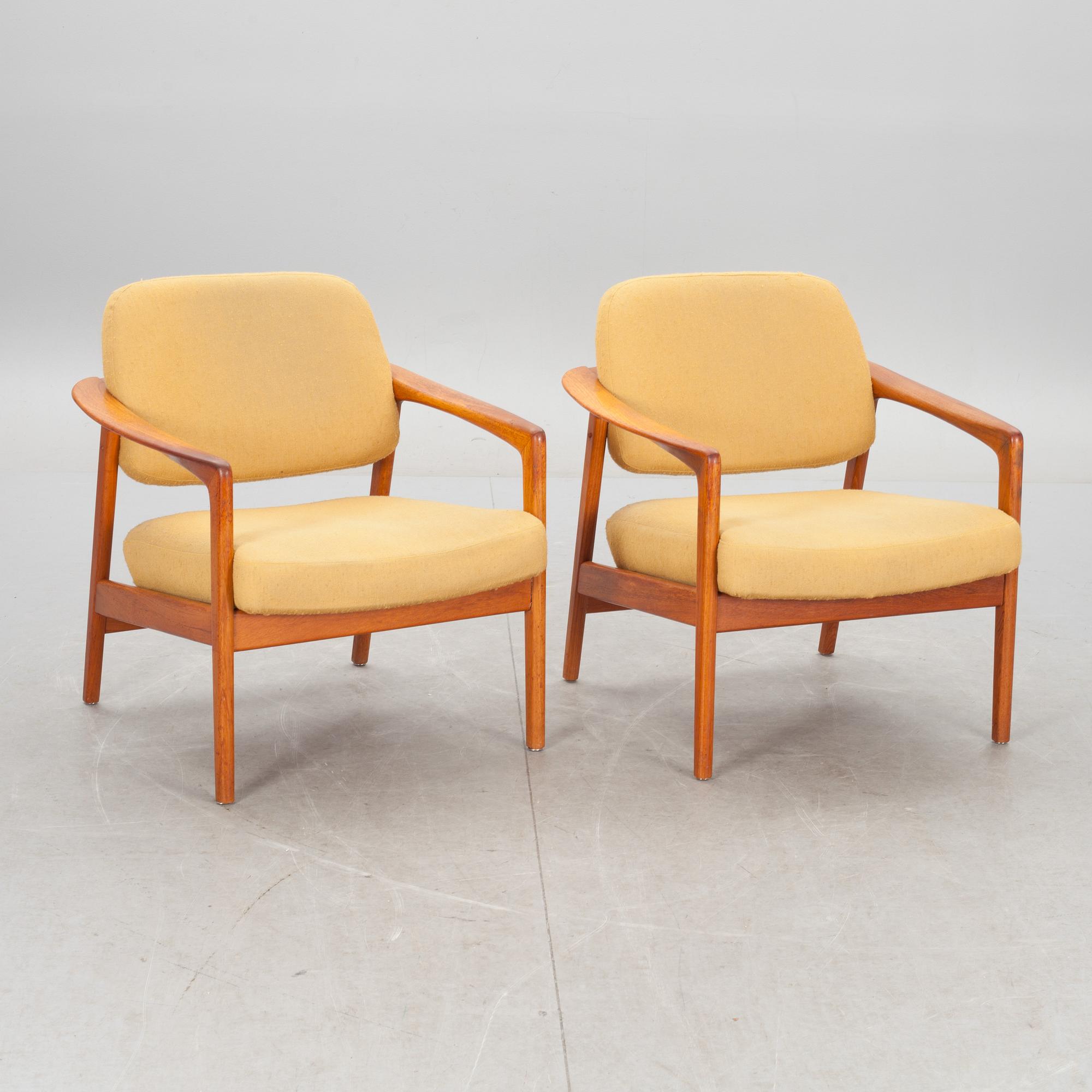 FÅTÖLJER, Folke Ohlsson, DUX, 1960-tal.