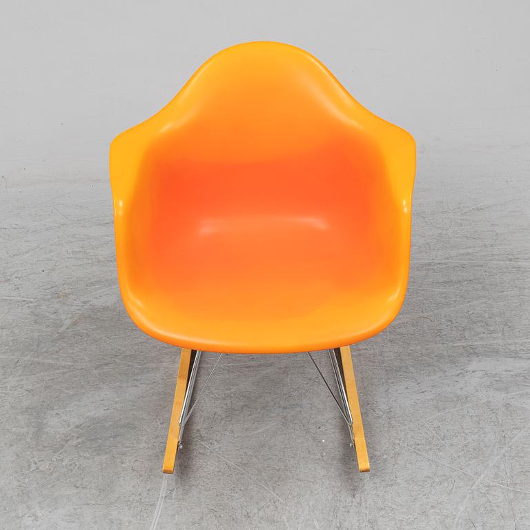 CHARLES & RAY EAMES, a 'RAR' rocking chair, Vitra 2004.