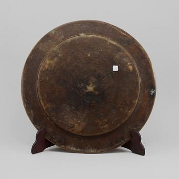 BRICKA, mässing, 1800-tal.