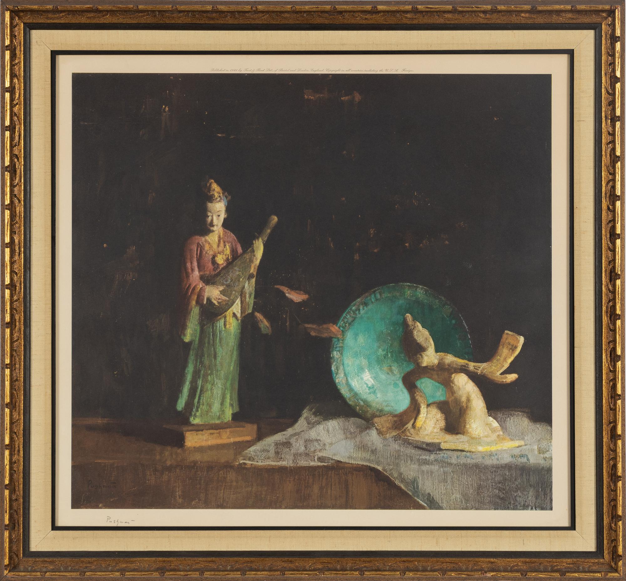 Hovsep Pushman, collotype, signed.