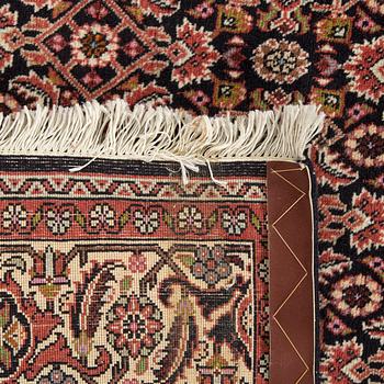 An old Bidjar carpet ca 243 x 139 cm.