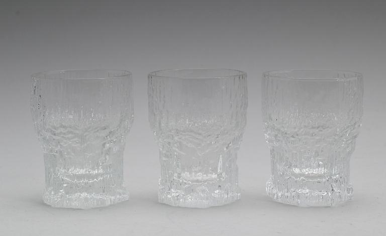 LIKÖRGLAS, 33 st, "Aslak", Tapio Wirkkala, Iittala.