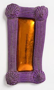 Mårten Medbo, Wall sculpture/mirror, Konstfack, Stockholm, 1992.