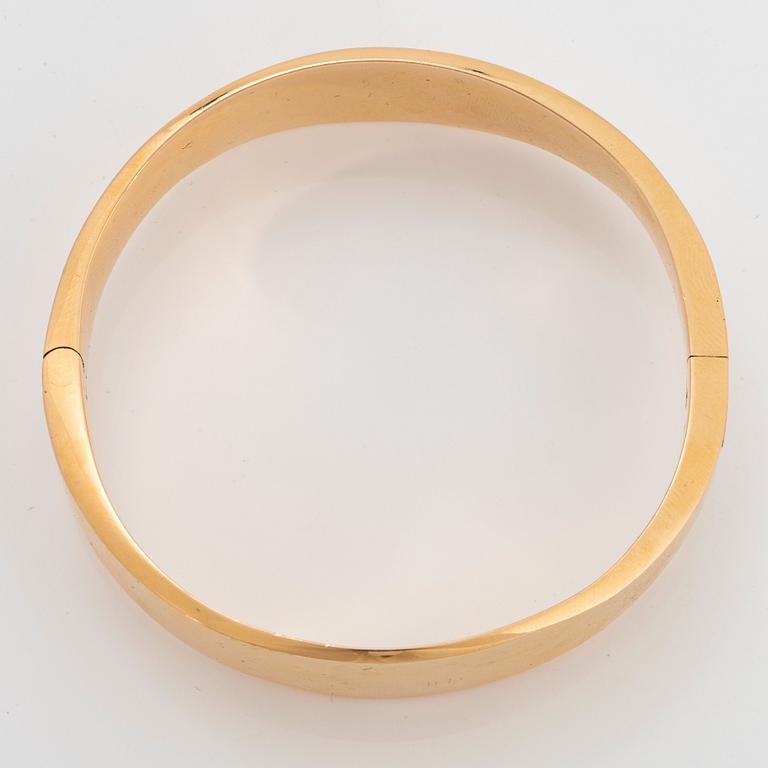 Rey Urban, an 18k gold bangle, Stockholm 1969.