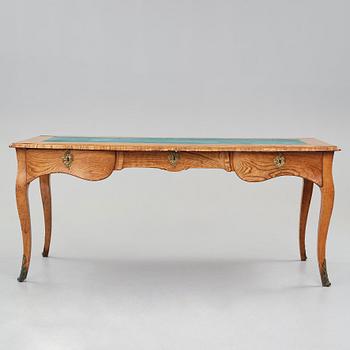 The Carl Linnaeus' writing desk. Swedish Rococo, mid 1700's.