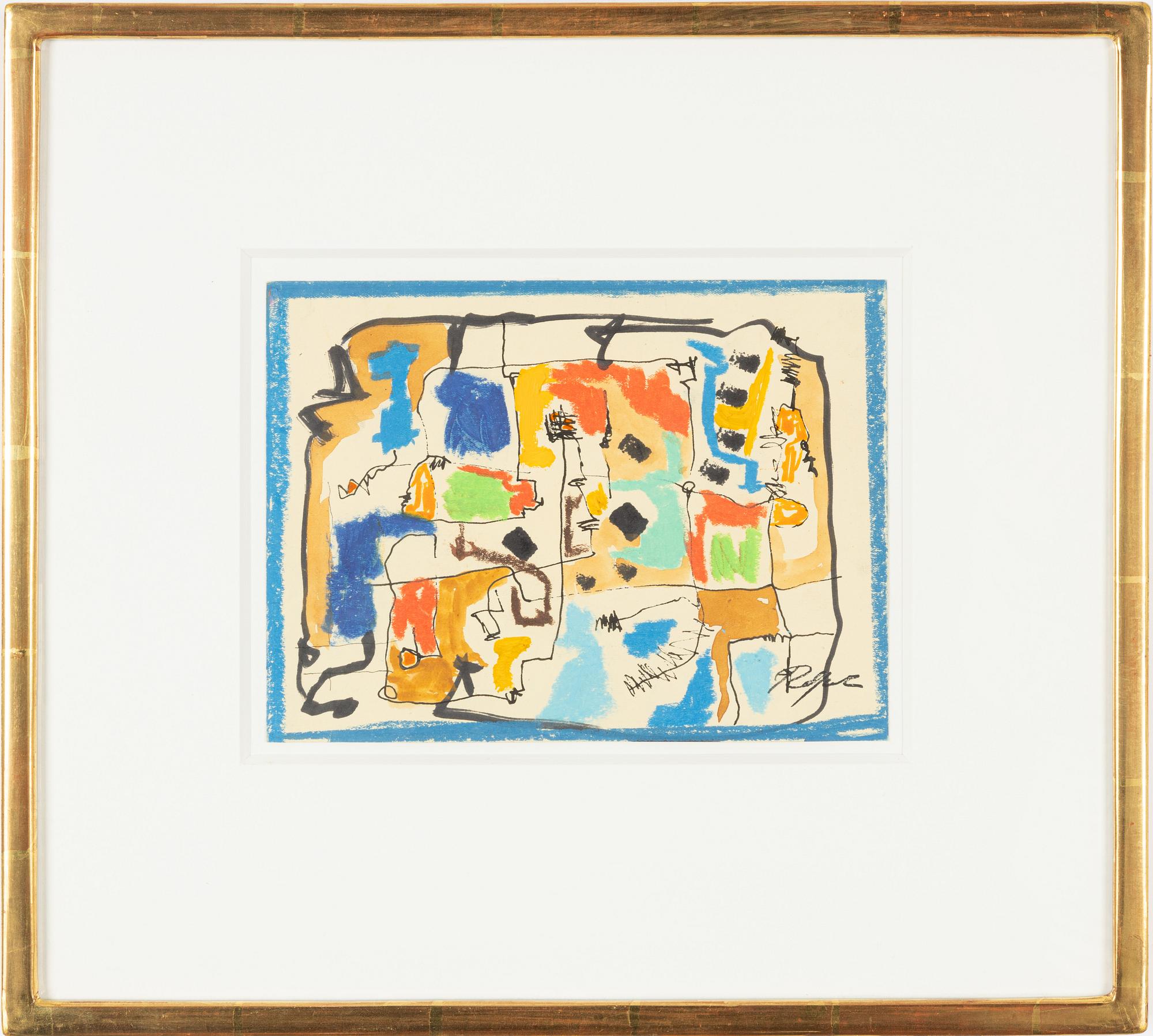 Robert Jacobsen, Composition.