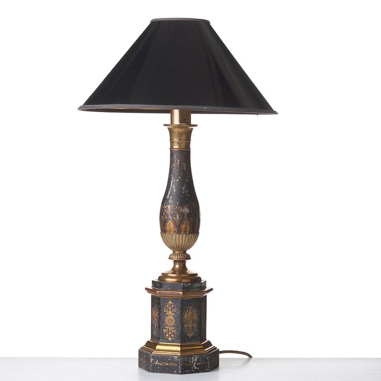 BORDSLAMPA, Frankrike, 1840-tal.