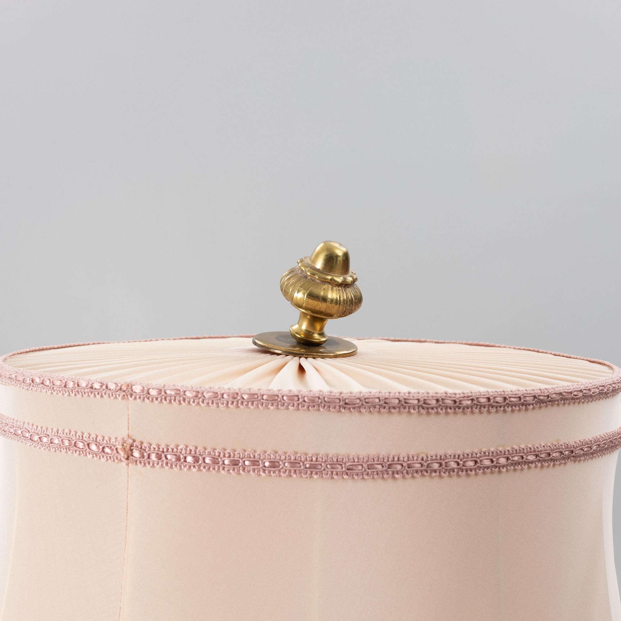 Einar Bäckström's Metal Goods Factory, floor lamp, model 5502, circa mid-20th century.