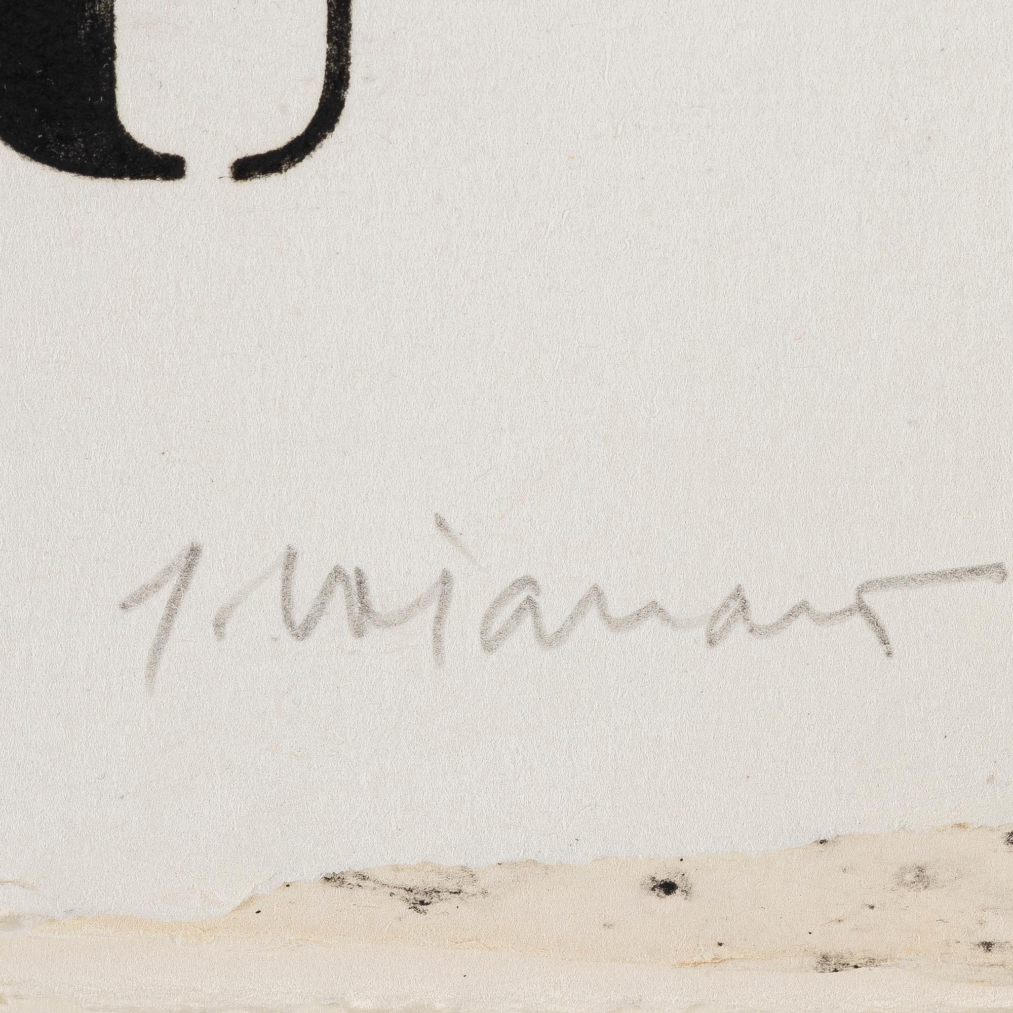 James Coignard, "Visage-Silex Quatre Gravures Originales".