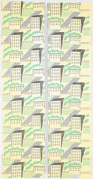 Birgitta Hahn, a pair of "Gärdet" curtains, Firma Svenskt Tenn.