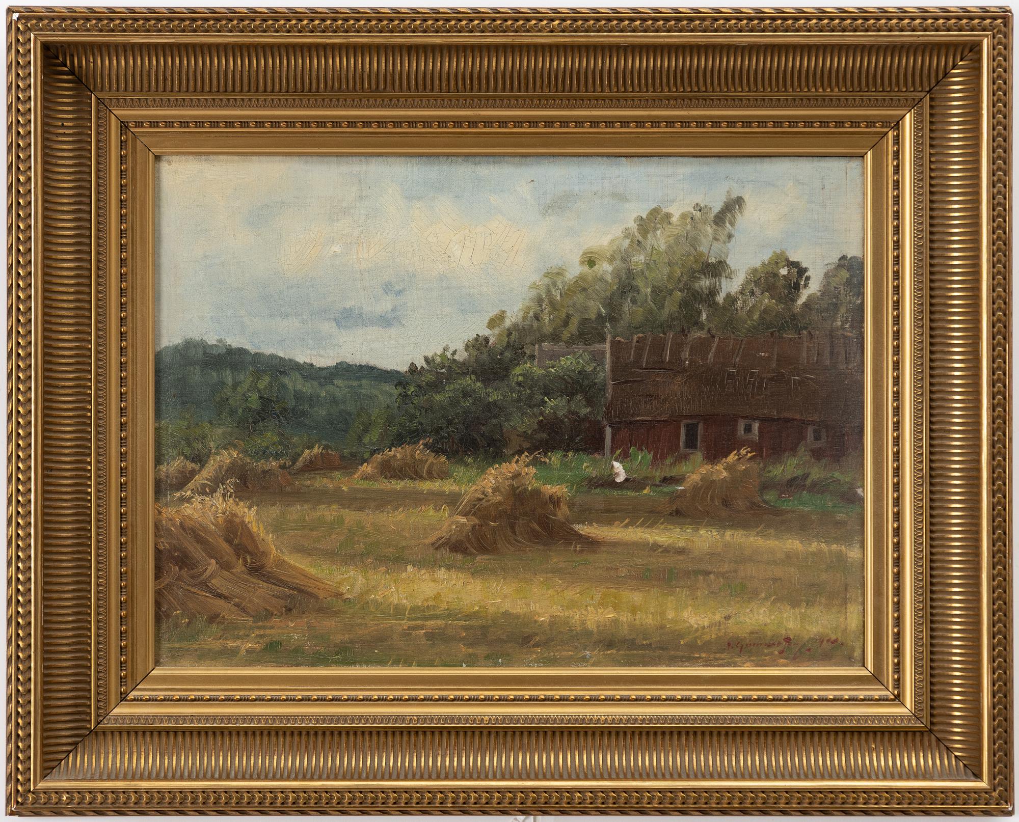 Per Gummeson, Skåne summer landscape.