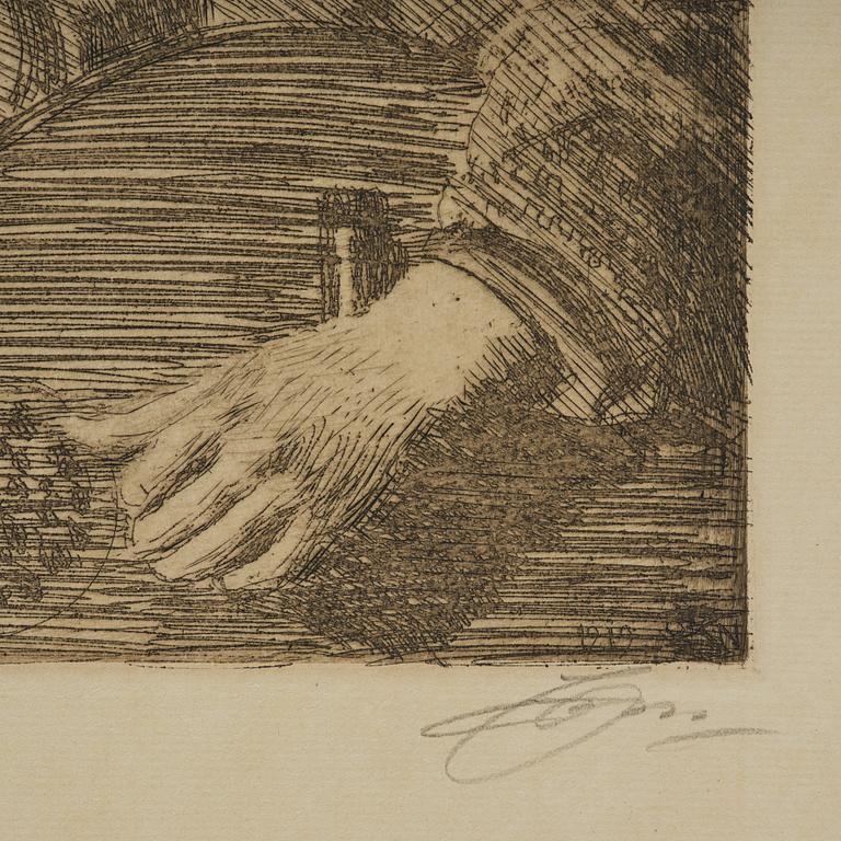 Anders Zorn, "Ols Maria".