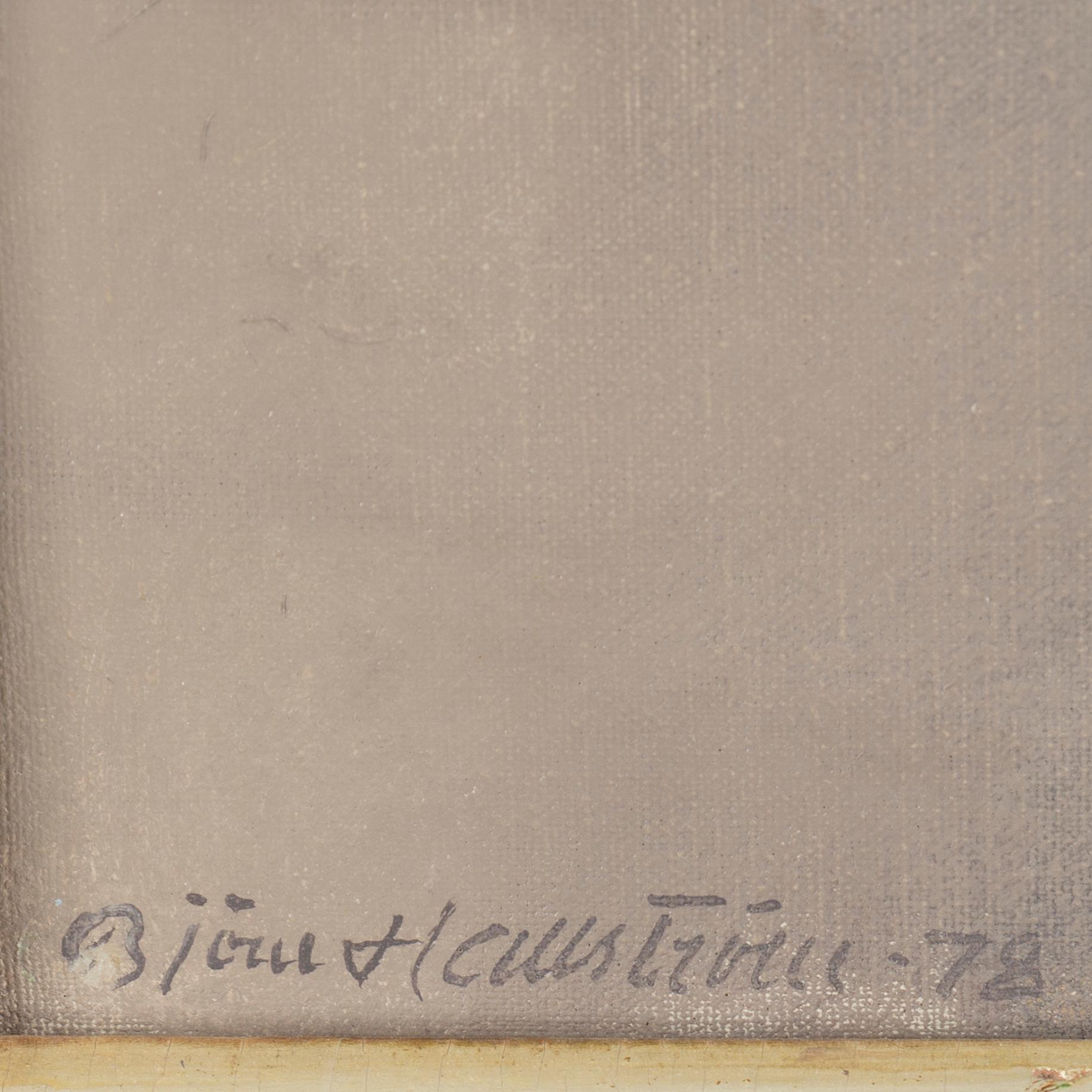 BJÖRN HALLSTRÖM, oil on canvas, signed and dated -78.