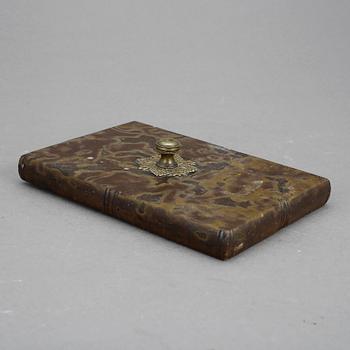 BREVPRESS, kalksten, 1800-tal.