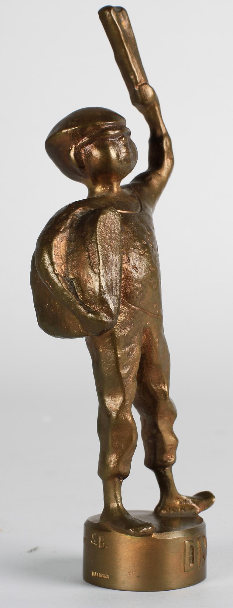 STIG BLOMBERG, skulptur, brons, monogramssign. Gjutarstämpel Herman Bergman.