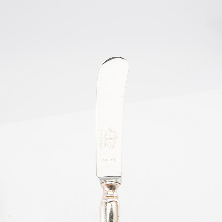 Silver cutlery 26 pcs MGAB Uppsala 1950s.