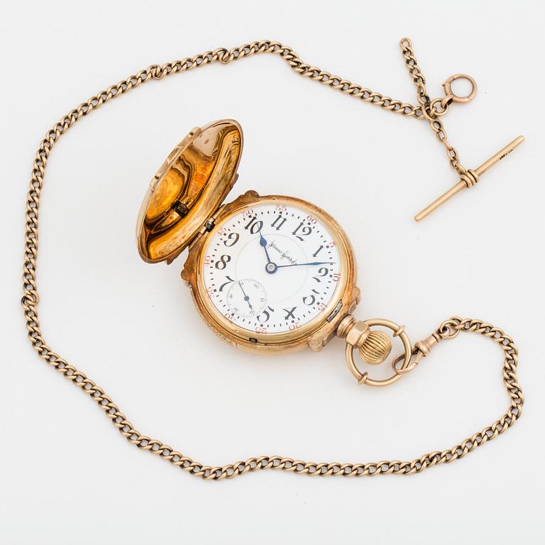 ILLINOIS WATCH Co, pocket watch, 53.5 mm, hunting case,