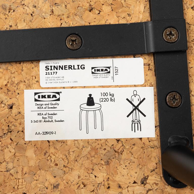 Ilse Craford, a pair of 'Sinnerlig' stools, IKEA.