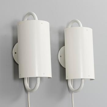 BEN AF SCHULTEN, WALL LIGHTS, A PAIR. Model BS 912. Artek. Designed in 1976.