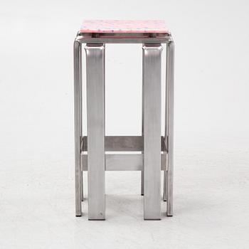 Stamuli & Alessandro Bruzzone, a stool, Greenhouse Bar for Stockholm Furniture Fair 2024.