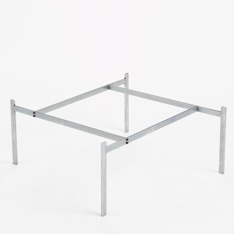 Poul Kjaerholm, a "PK61" coffee table, E. Kold Christensen, Denmark, 1960s.