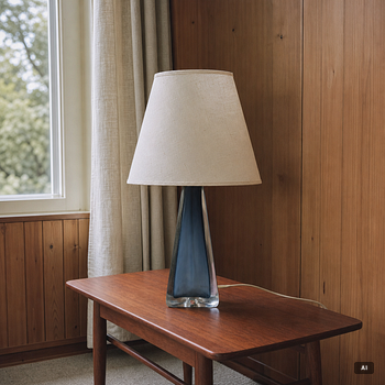Carl Fagerlund, table lamp Orrefors.