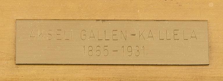 AKSELI GALLEN-KALLELA, SOLLJUS I SKOGEN.