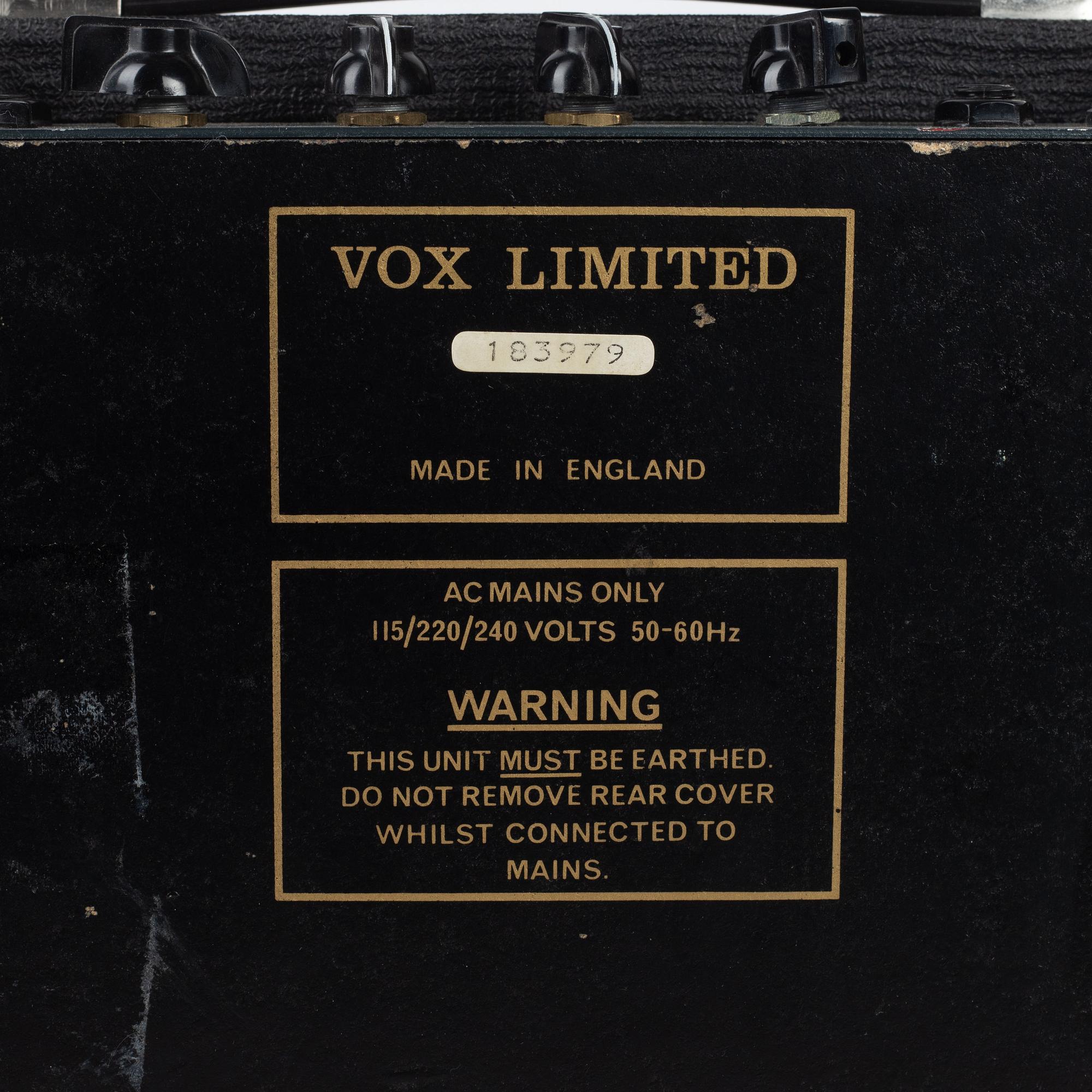 Vox "Supertwin", guitar amplifier, England 1979.