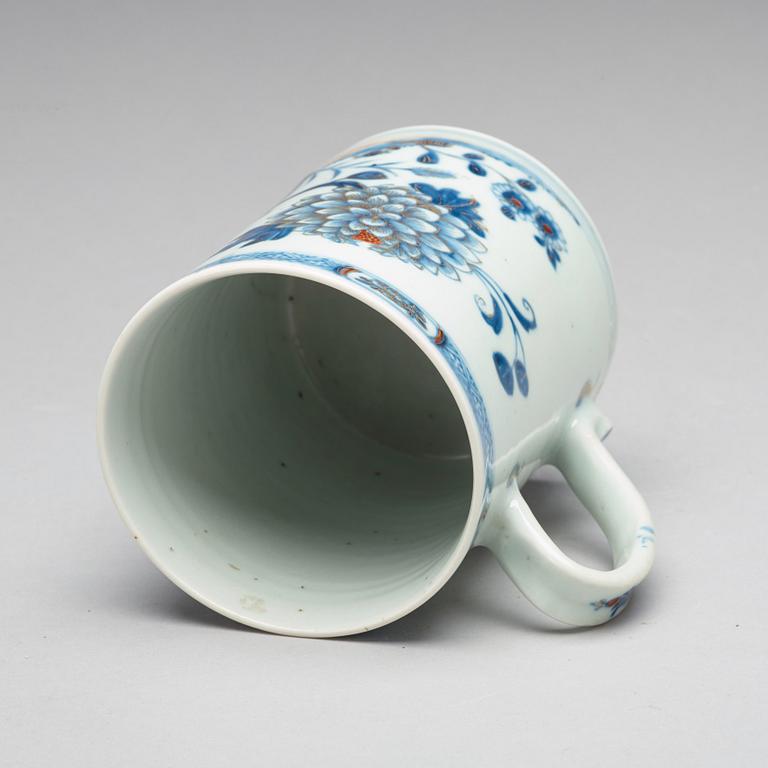 A blue and white jug, Qing dynasty, Qianlong (1736-95).