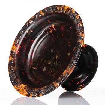 A tortoiseshell centrepiece, late 19th century.
