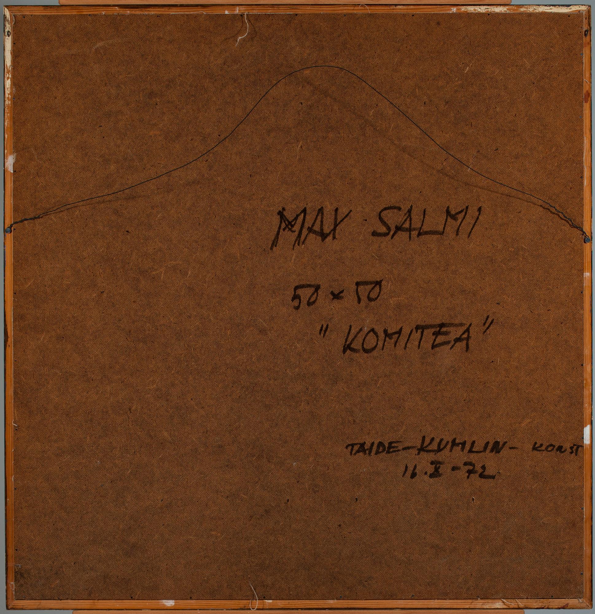Max Salmi, "UTSKOTT".