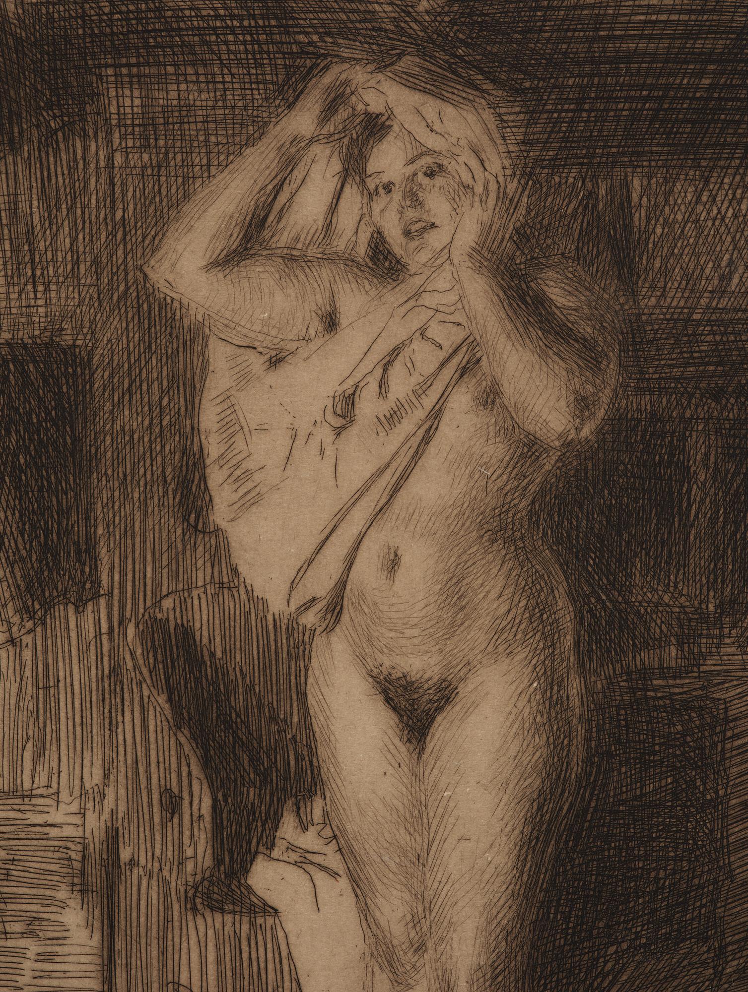 Anders Zorn, "Bärsärk".