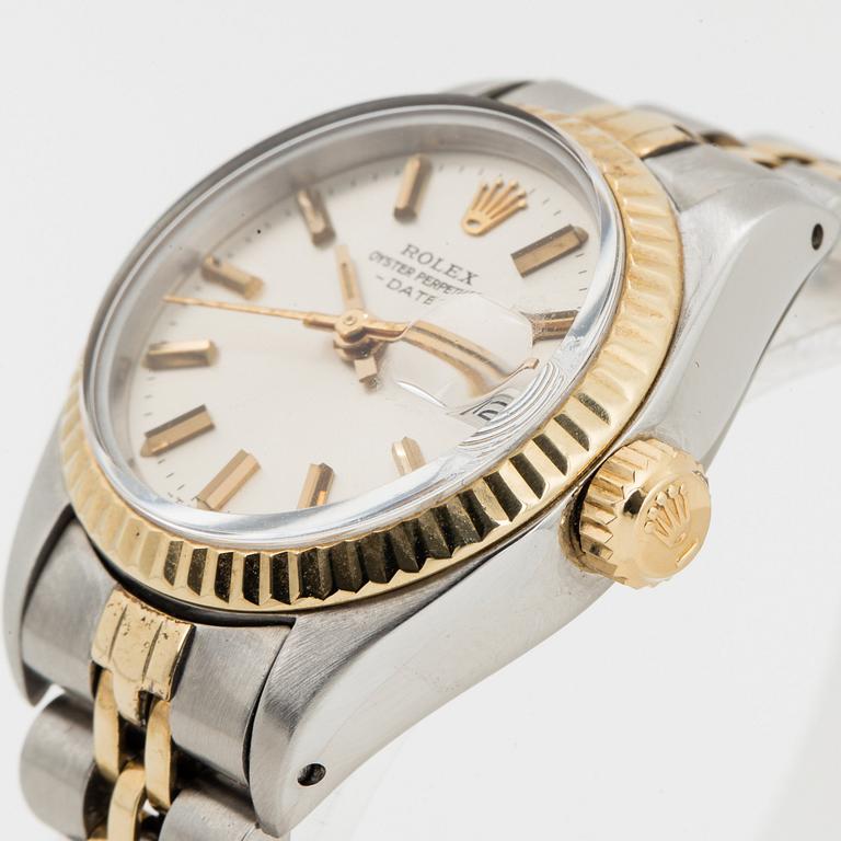 ROLEX, Oyster Perpetual, Date, armbandsur, 26 mm.