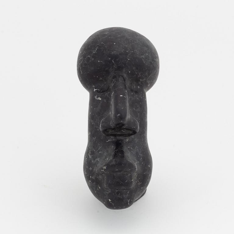 Heikki Virolainen, sculpture, stone, signed HWV and dated 1978.