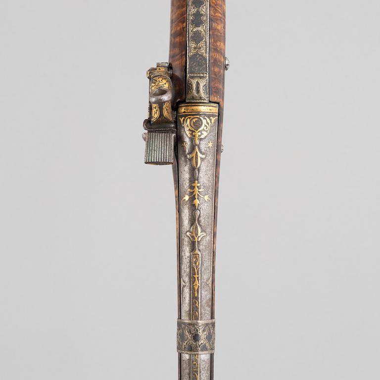 Snaphaunce pistol, Caucasus, circa 1800.