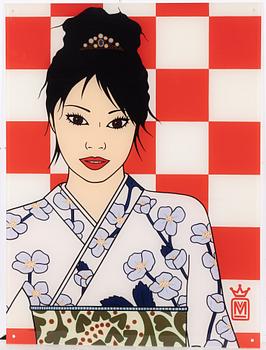 Maria Manuela Vintilescu, Untitled (Woman in a kimono).