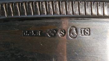 PARTI SILVER, 13 delar, 1900-tal. Tot vikt 880 gram.