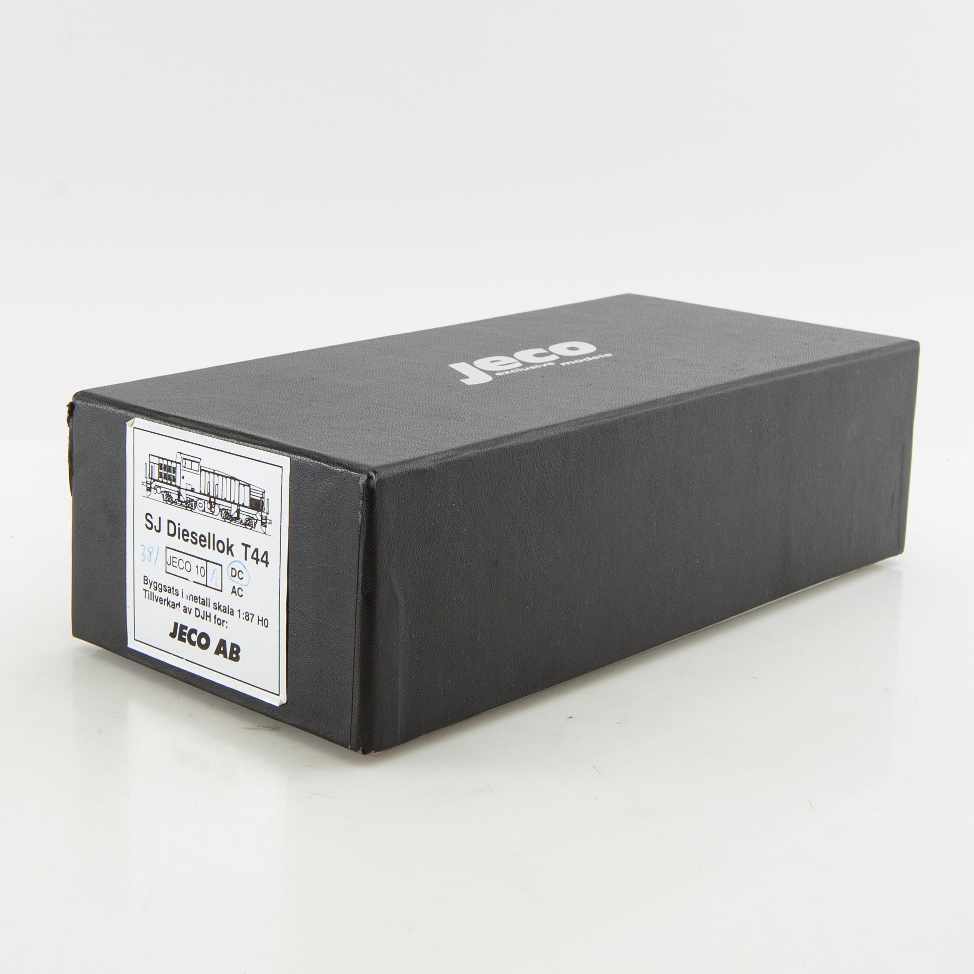 Diesellok SJ T44 skala 1/87 nr 381 Jeco.