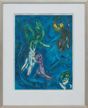 MARC CHAGALL, efter, färglitografi, Sorlier.