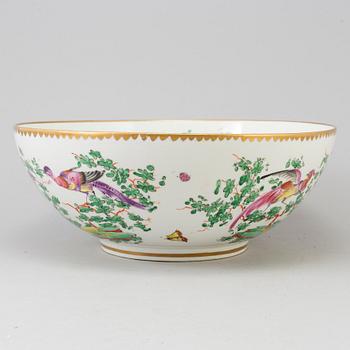 A 1900th century presumably French punch bowl.