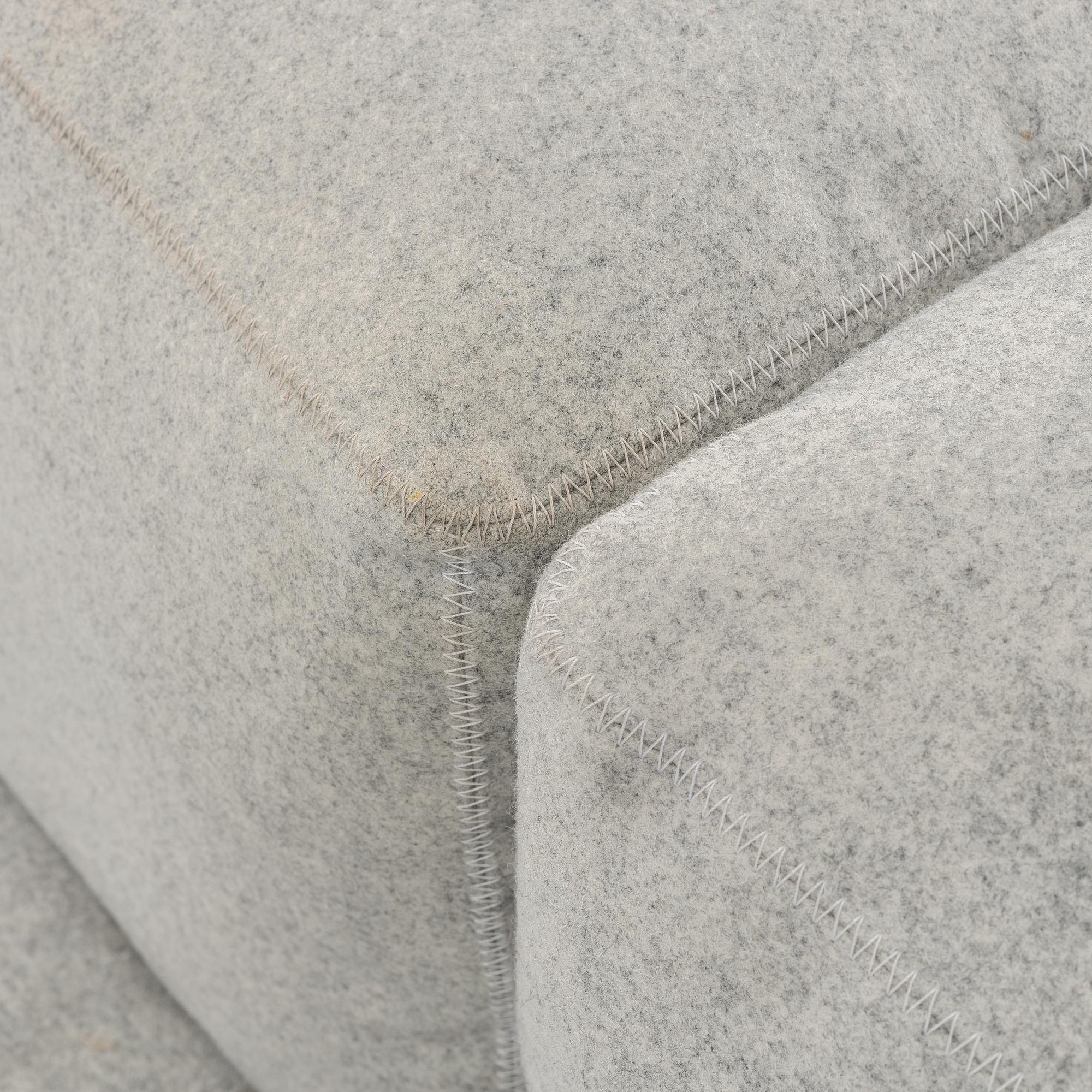 Modular sofa, 3 pieces, "Mags Soft", HAY, Denmark.