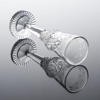 CHAMPAGNEGLAS, 6 st, 1900-talets början.