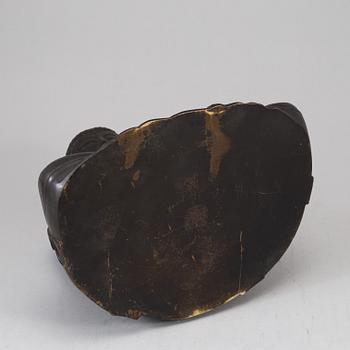 A Japanese buddha sculpture, late 20th Century.