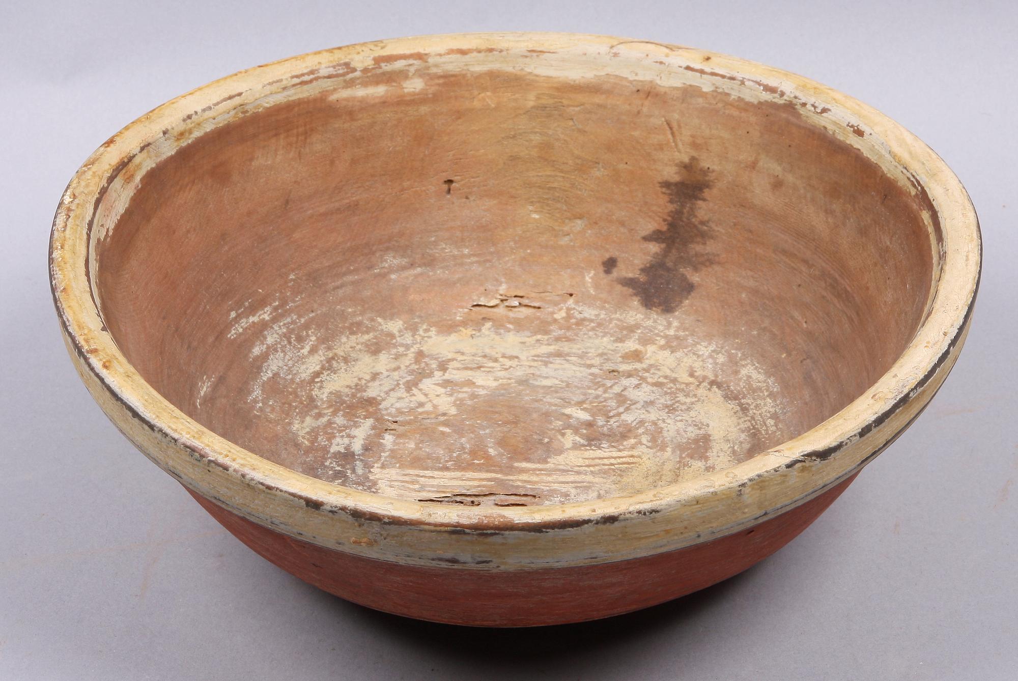 SKÅL, trä, allmoge, 1800-tal.