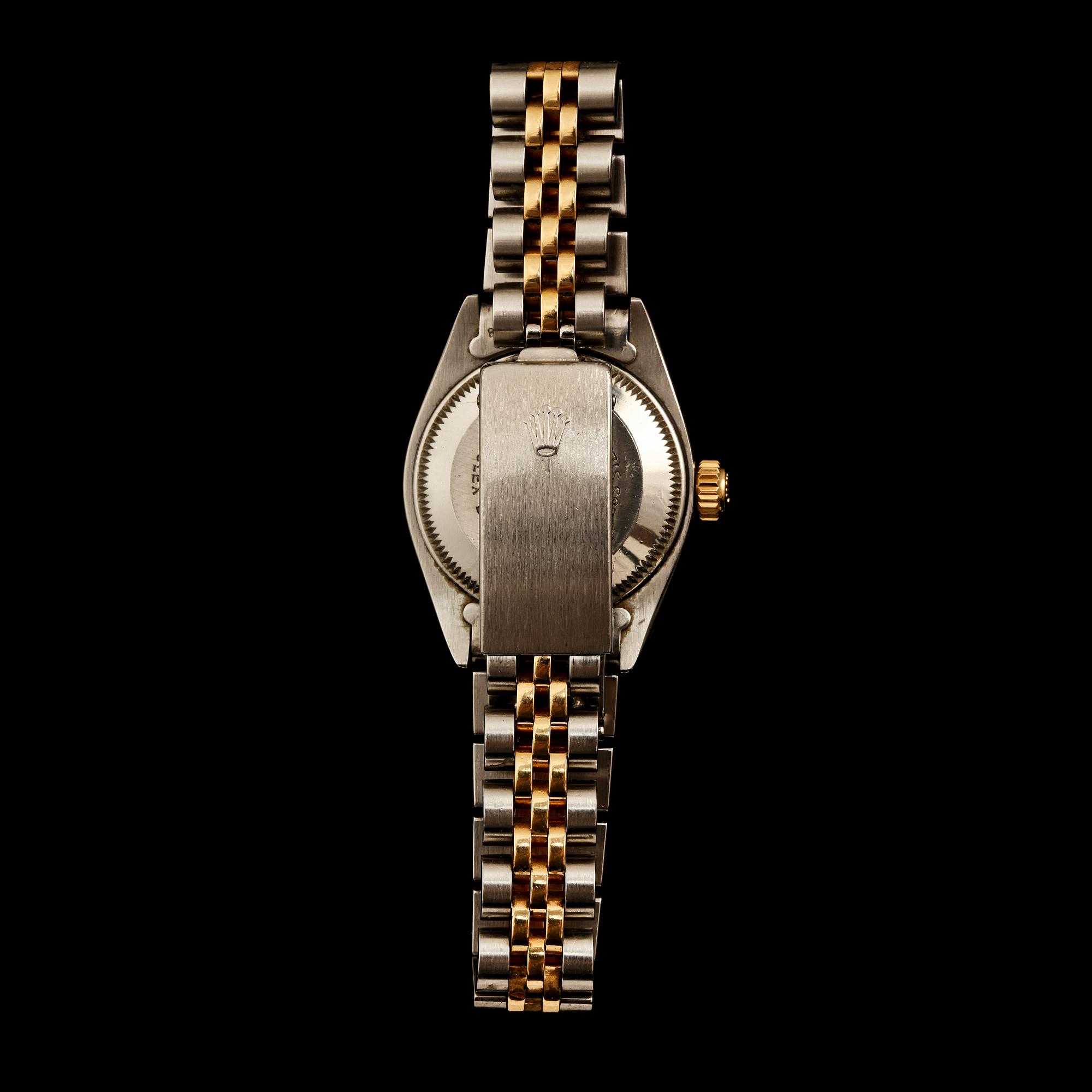 DAMARMBANDSUR, Rolex, Oyster Perpetual, date, automatisk.