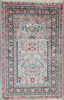 MATTA, silk Hereke, ca 121x76 cm.
