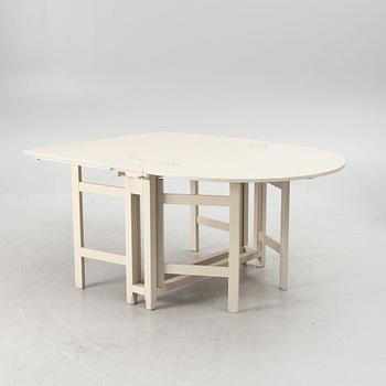 A 'Bergslagen' gate-leg table from Ikea's 18th Century series, 1990's.