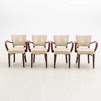 Karmstolar 4 st 1900-talets mitt/andra hälft.