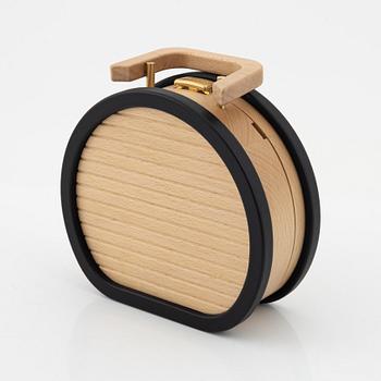 Chanel, bag, "Beech Wood Vanity Case", Cruise 2022 Collection.